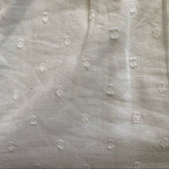 MODAPOSA NWT Catania White 100% Cotton Shorts with Ribbon Details Size Medium - Picture 7 of 12